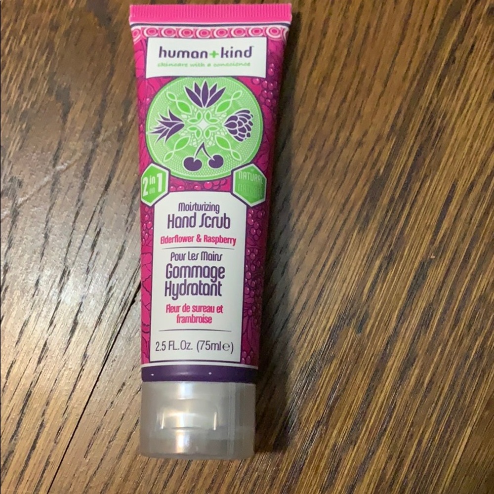 Human + Kind moisturizing hand scrub